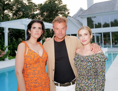 Emma Roberts at Genesis House x Marc Hom Re-Framed Hamptons Dinner at Water Mill August 2024 2