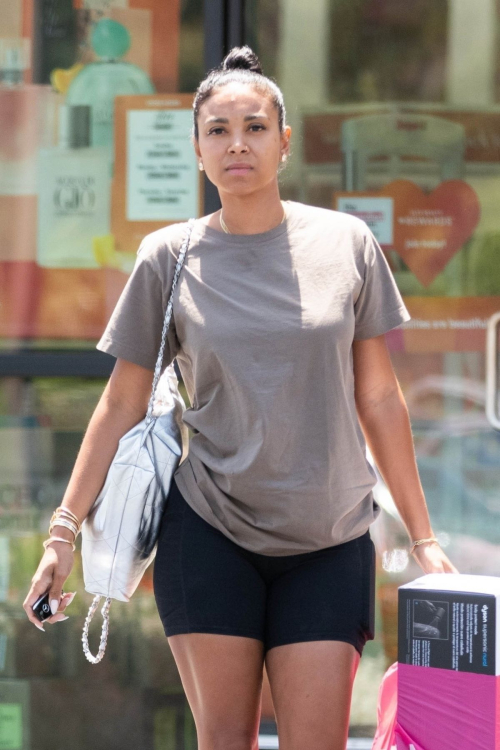 Eniko Parish Out Makeup Free at Ulta Beauty in Calabasas, August 2024