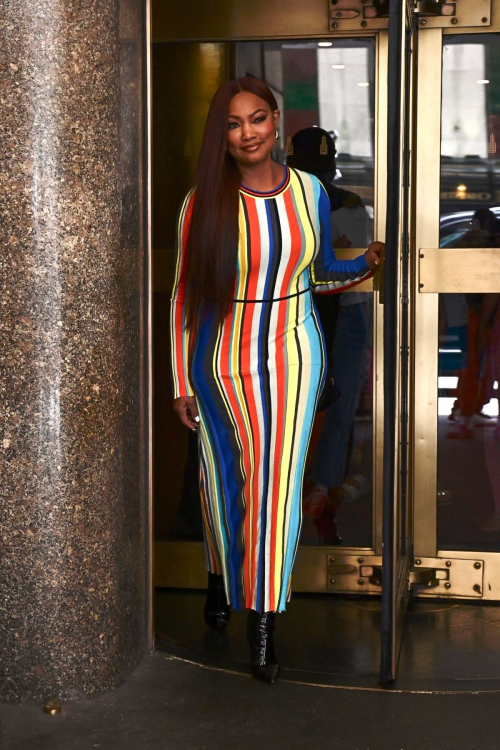 Garcelle Beauvais Leaves New York Live Studios 2