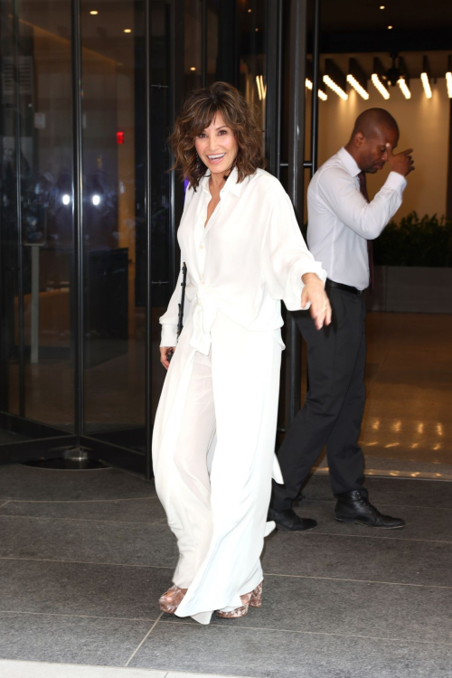 Gina Gershon Arrives at Watch What Happens Live with Andy Cohen in New York 3