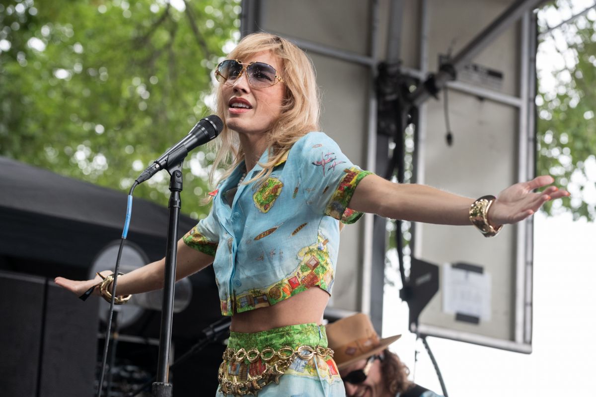 Goldie Boutilier Performs at Lollapalooza 2024 in Grant Park in Chicago