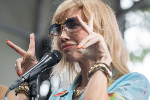 Goldie Boutilier Performs at Lollapalooza 2024 in Grant Park in Chicago 2