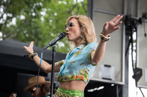 Goldie Boutilier Performs at Lollapalooza 2024 in Grant Park in Chicago 3