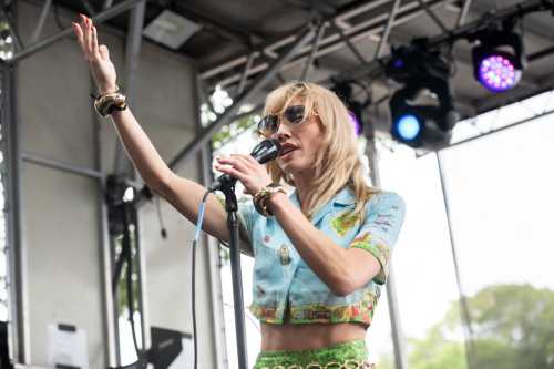 Goldie Boutilier Performs at Lollapalooza 2024 in Grant Park in Chicago 4