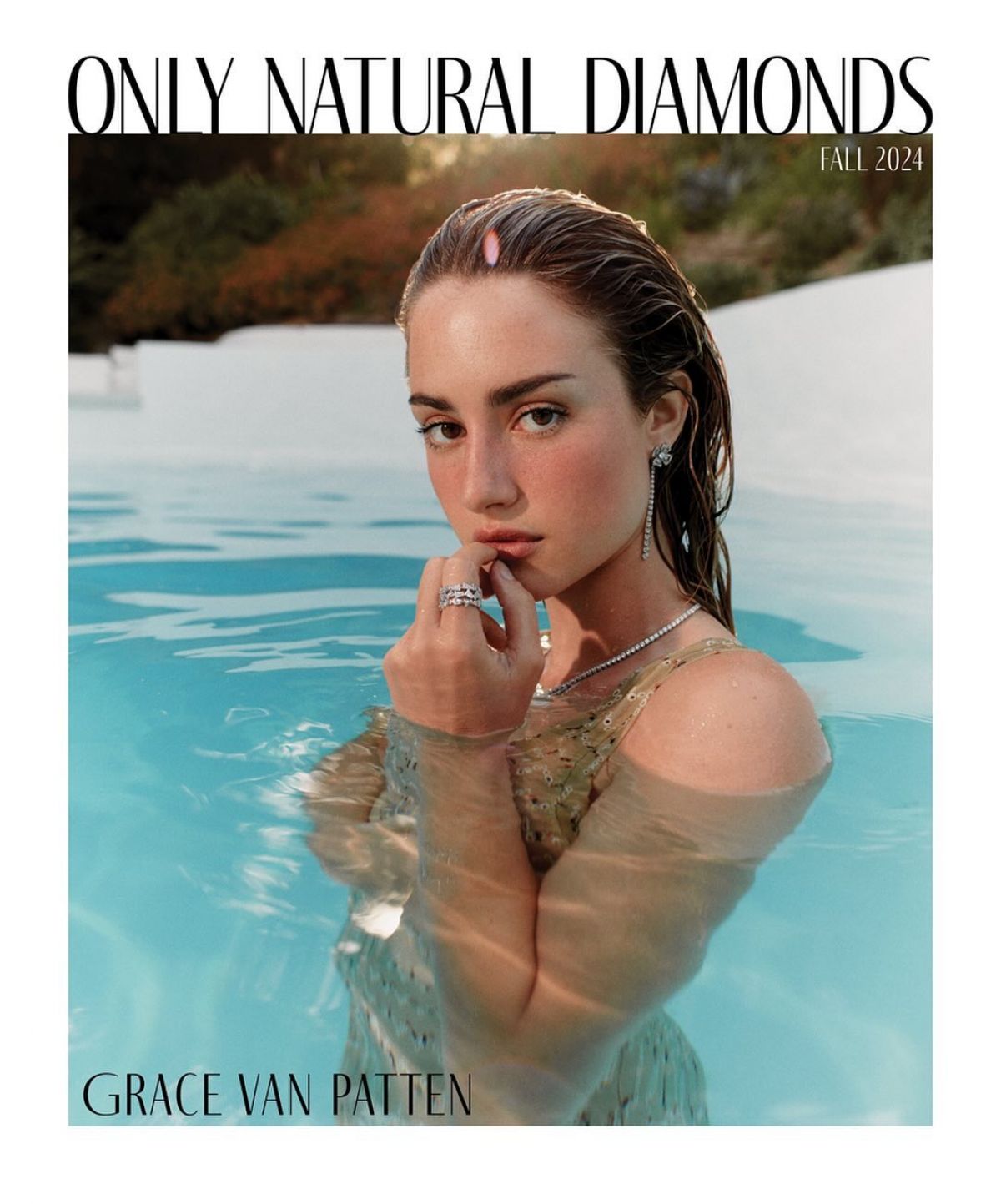 Grace Van Patten Only Natural Diamonds August 2024