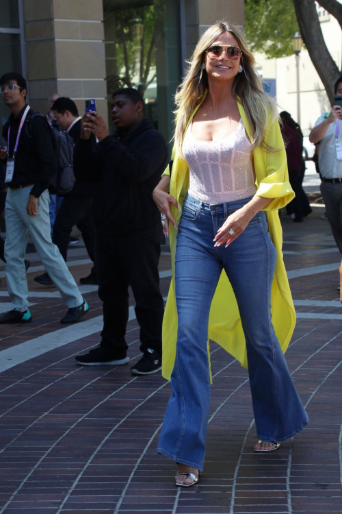 Heidi Klum Arrives for America’s Got Talent Filming 5