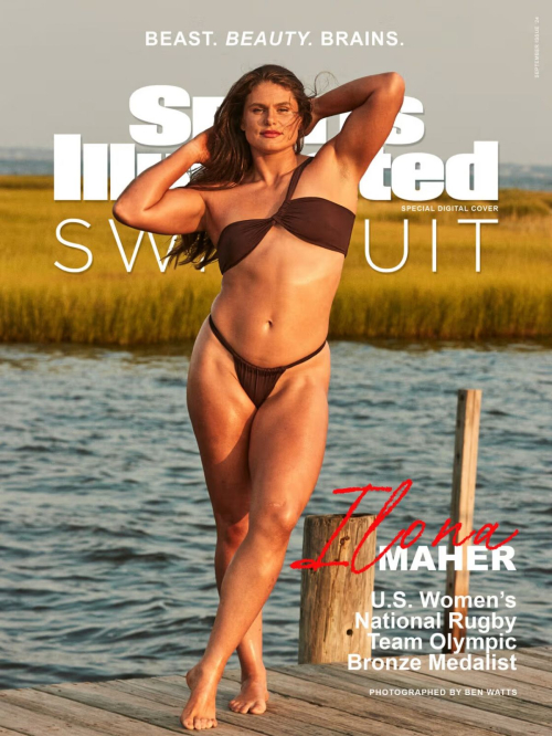 Ilona Maher for Swimsuit Sports Illustrated 2024