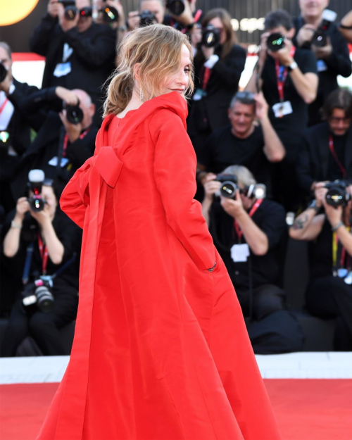 Isabelle Huppert at Beetlejuice Beetlejuice Opening Premiere at 81st Venice International Film Festival 1