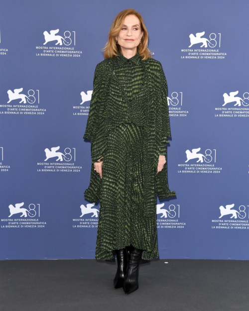 Isabelle Huppert Jury Photocall Venice Film Festival 2024