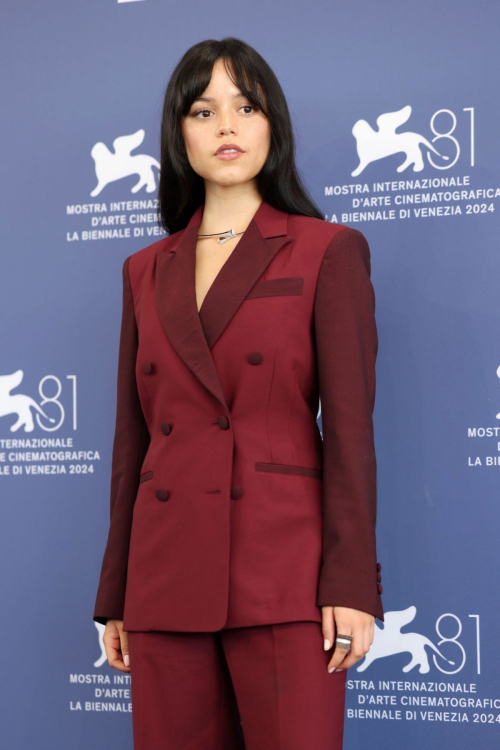 Jenna Ortega Beetlejuice Photocall Venice Film Festival 2024