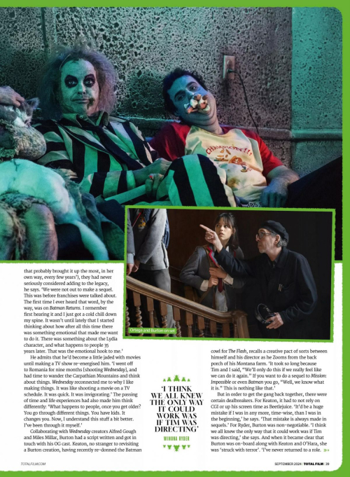 Jenna Ortega in Total Film Magazine 5