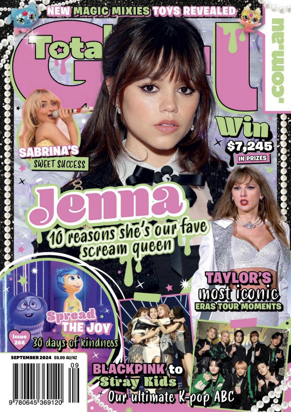 Jenna Ortega in Total Girl Magazine September 2024