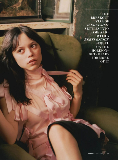 Jenna Ortega in Vanity Fair September 2024 10