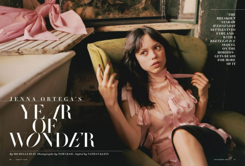 Jenna Ortega in Vanity Fair September 2024 3