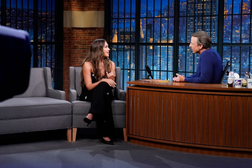 Jessica Alba Late Night with Seth Meyers August 2024 5