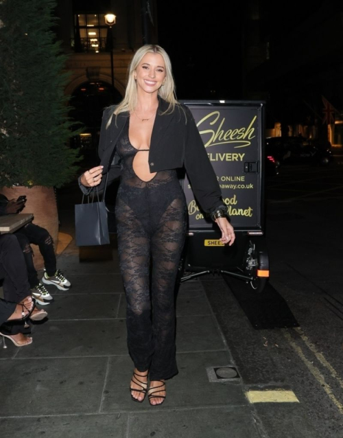 Jessy Potts at Sheesh Restaurant Mayfair in London 3