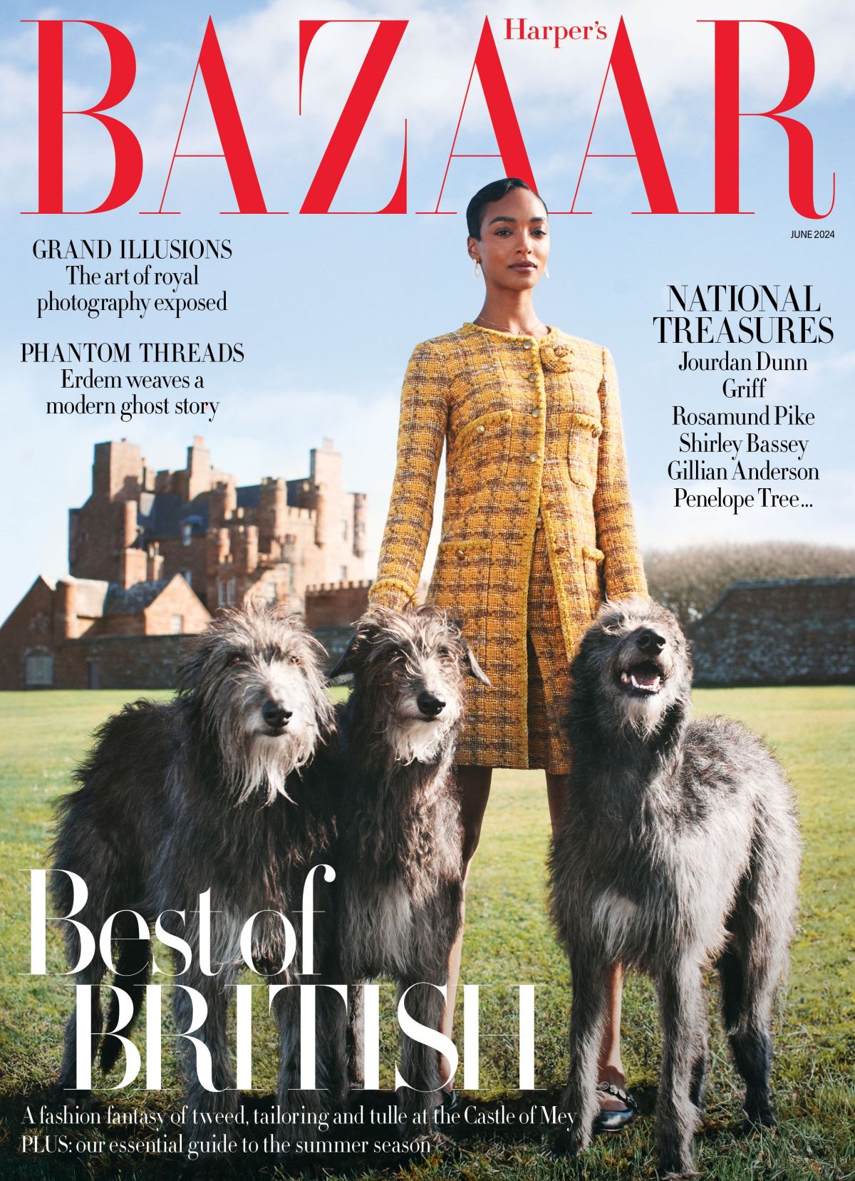 Jourdan Dunn for Harper’s Bazaar UK