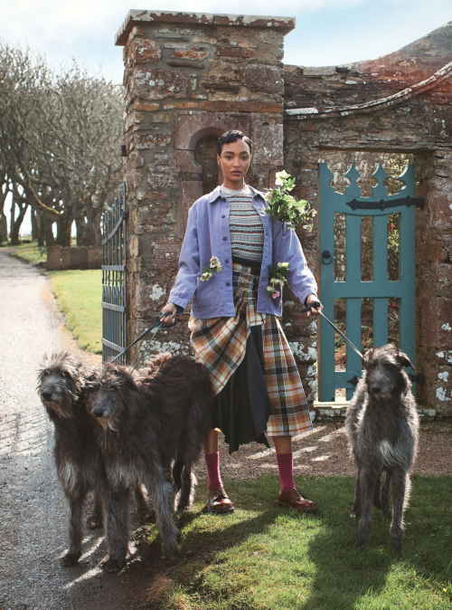 Jourdan Dunn for Harper’s Bazaar UK 7