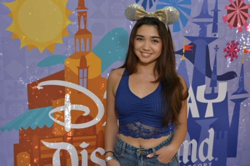 Julia Garcia at D23 Day Influencer Meet Up Disney California Adventure Anaheim 1