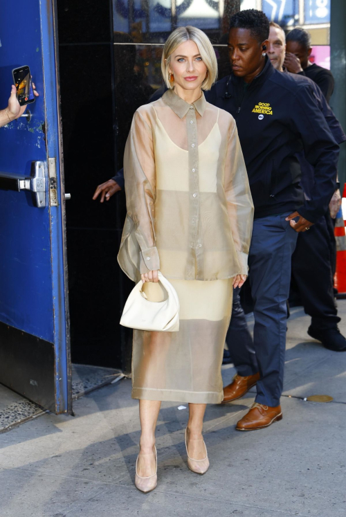 Julianne Hough Arrives at GMA Studios New York