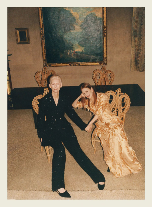 Julianne Moore and Tilda Swinton for Vogue Spain 9