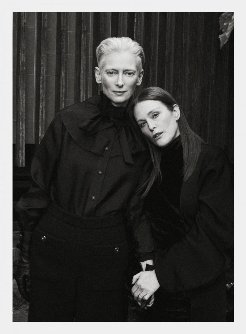 Julianne Moore and Tilda Swinton for Vogue Spain 2