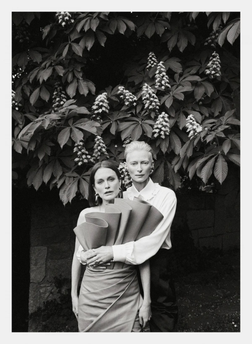 Julianne Moore and Tilda Swinton for Vogue Spain 5