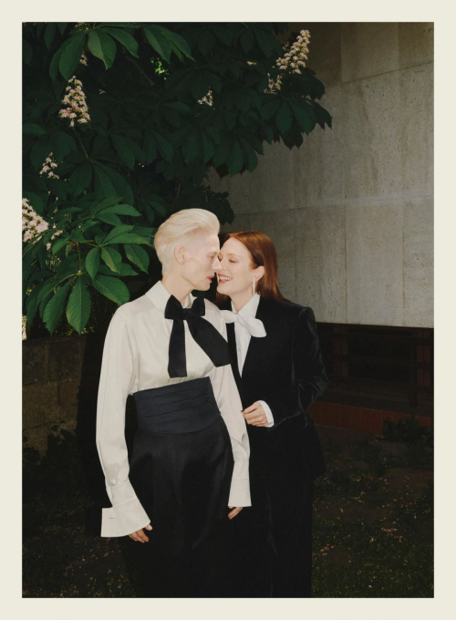 Julianne Moore and Tilda Swinton for Vogue Spain 6