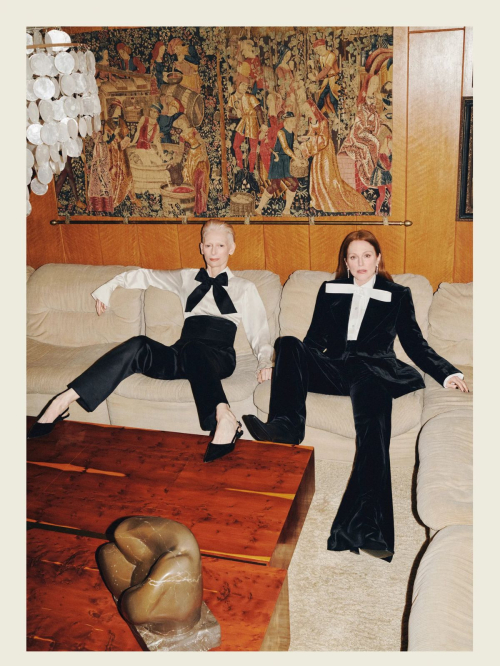 Julianne Moore and Tilda Swinton for Vogue Spain 7