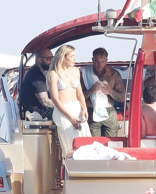 Jutta Leerdam and Jake Paul at Yacht in Saint Tropez 7