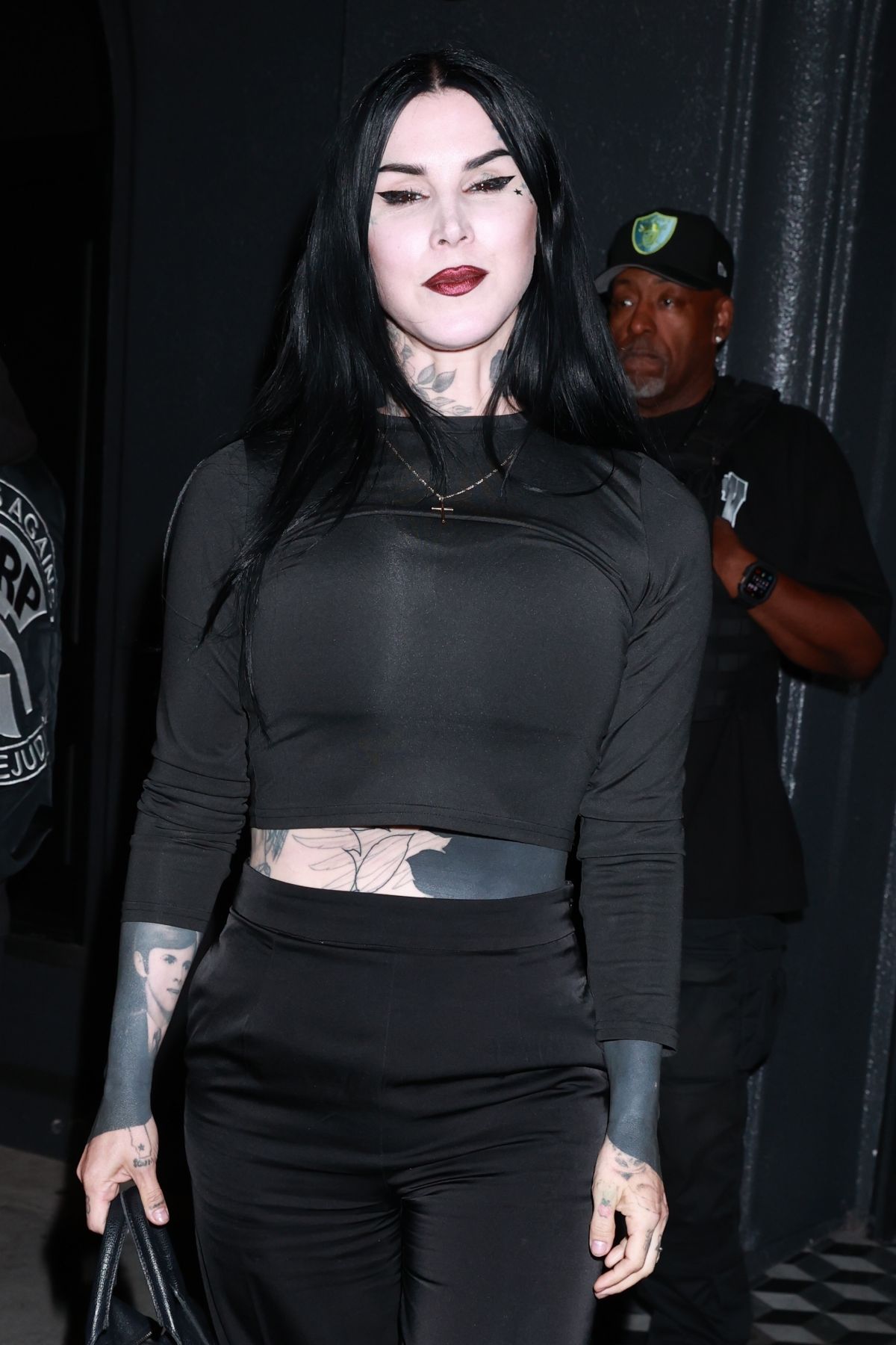 Kat Von D Celebrates Her Husband Rafael Reyes’ 50th Birthday at Craig’s in West Hollywood