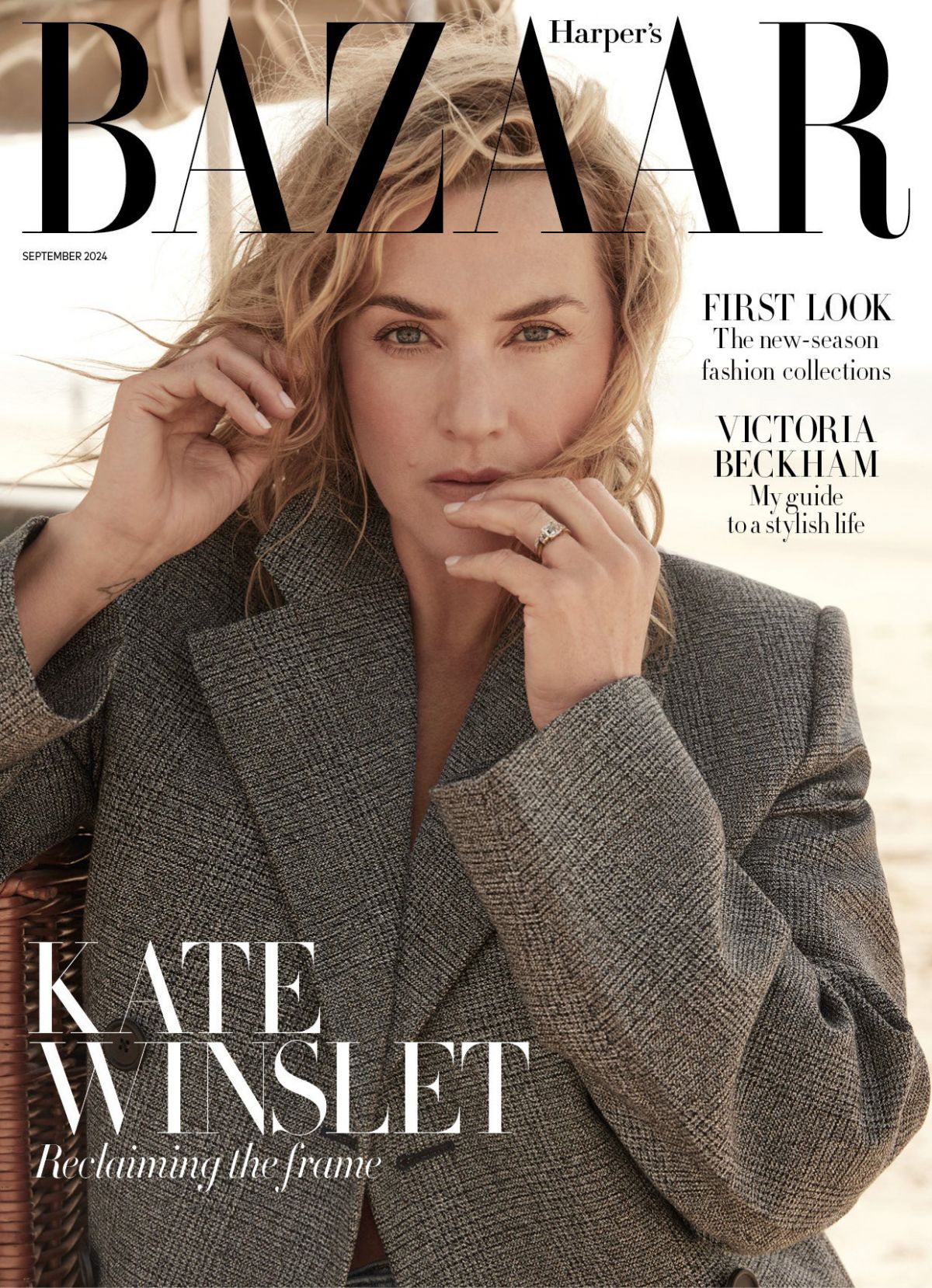 Kate Winslet for Harper’s Bazaar UK, September 2024