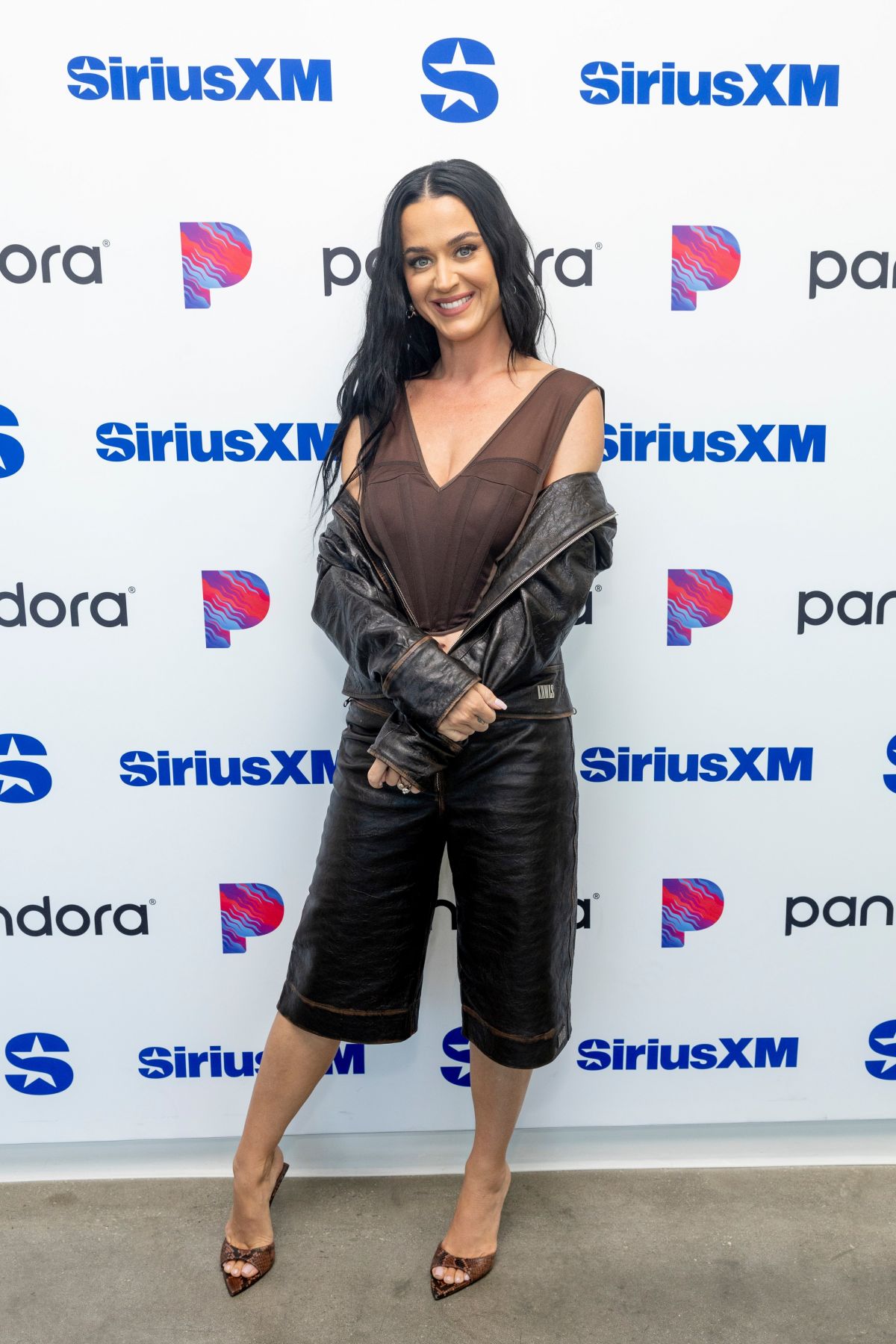 Katy Perry at SiriusXM Studios in Los Angeles