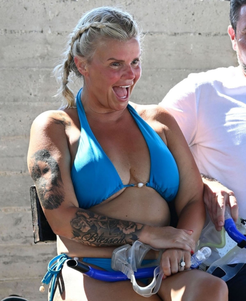 Kerry Katona in Bikini on Holiday Cyprus August 2024 4