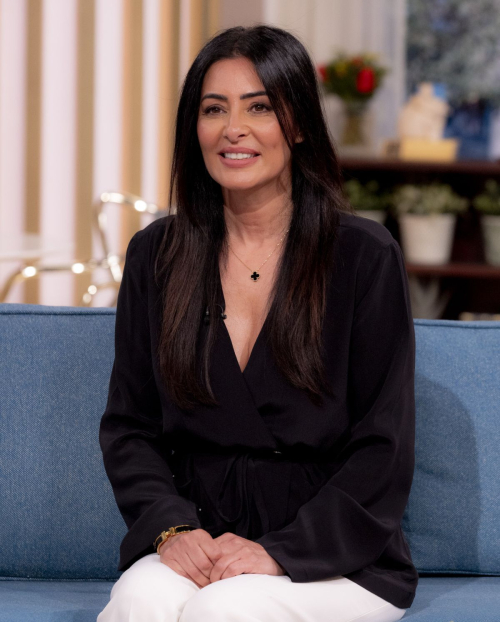 Laila Rouass at This Morning TV Show in London, August 2024 1