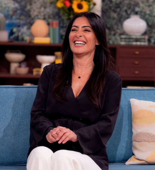 Laila Rouass at This Morning TV Show in London, August 2024 2