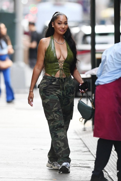 Lala Anthony Arrives at Lure Fishbar in New York 2024 3