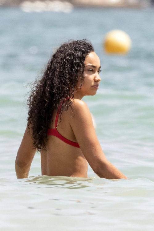 Leigh-Anne Pinnock in Bikini at a Beach in Ibiza 1