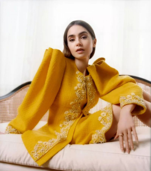 Lily Collins for InStyle Fall 2024 3