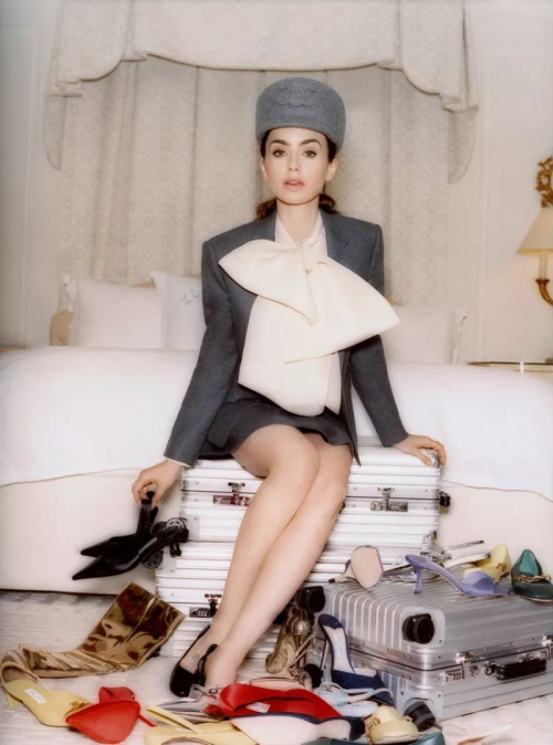 Lily Collins for InStyle Fall 2024 4