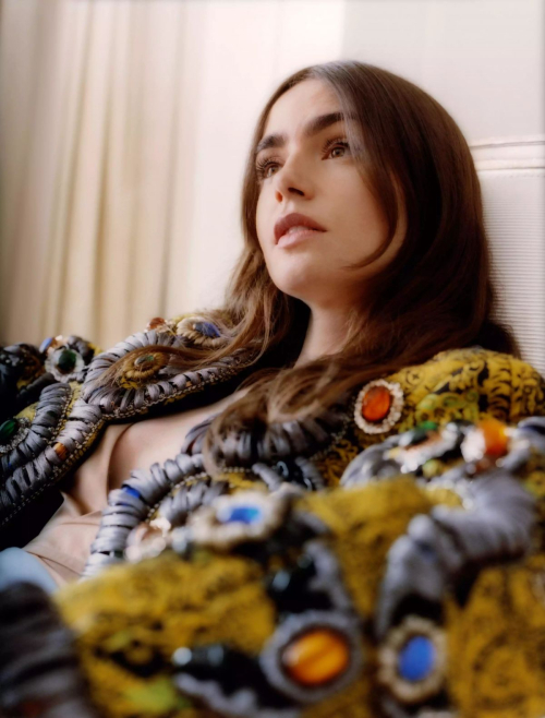 Lily Collins for InStyle Fall 2024 5