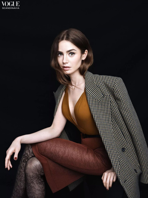 Lily Collins for Vogue Scandinavia, September 2024 7