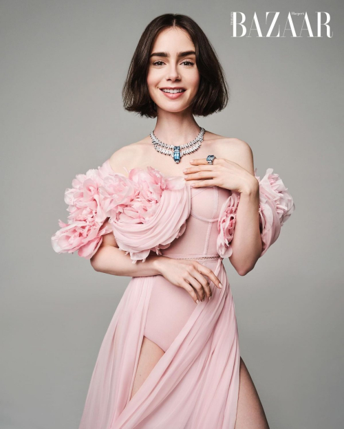 Lily Collins Harper’s Bazaar Thailand 2024 4