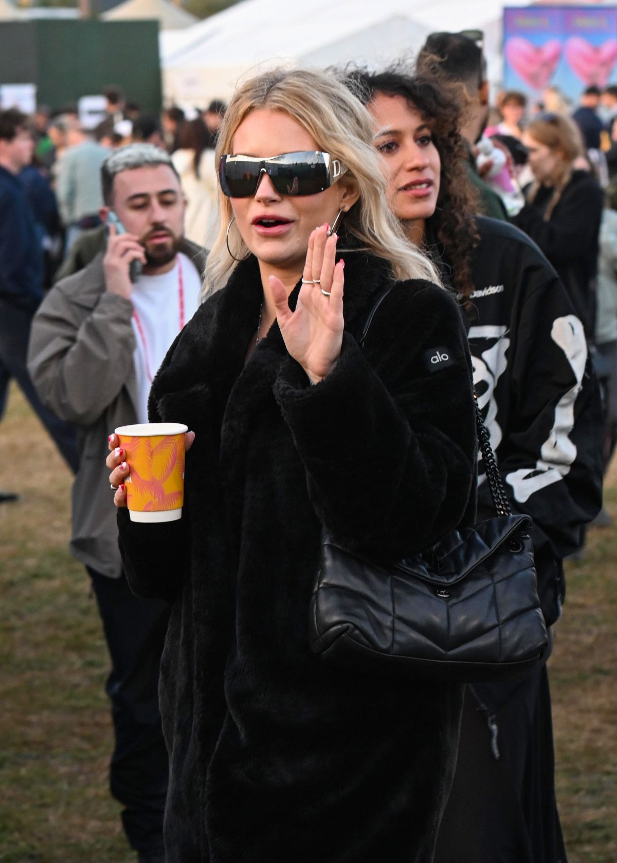 Lottie Moss Out Backstage Reading Festival August 2024