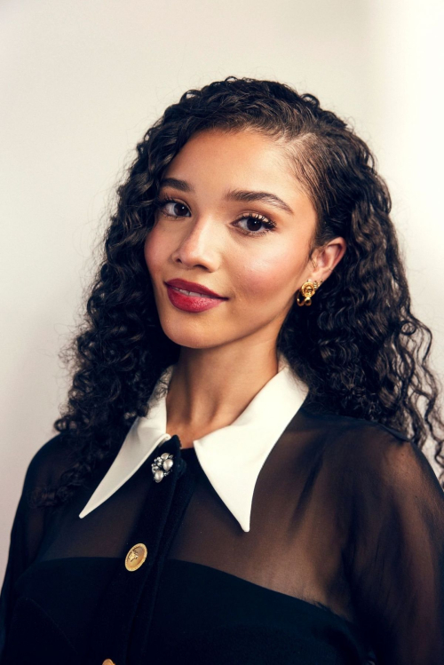 Malia Baker IMDb Official Portrait Studio at D23 Expo 1