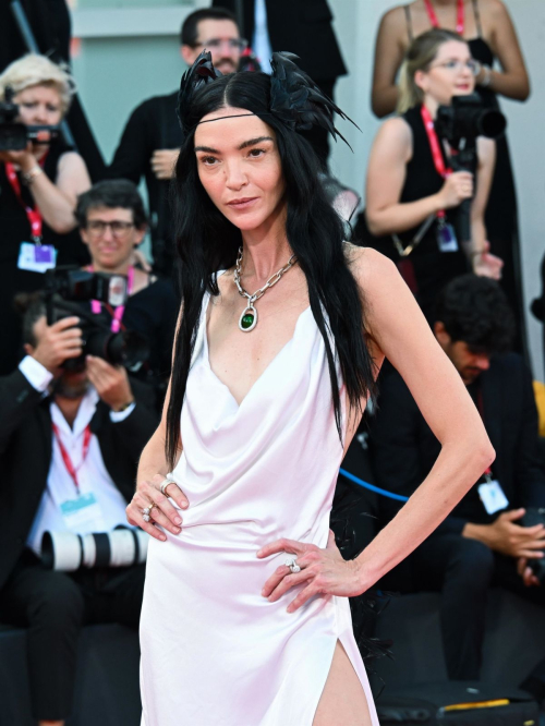 Mariacarla Boscono at Beetlejuice Beetlejuice Opening Premiere at 81st Venice International Film Festival 2