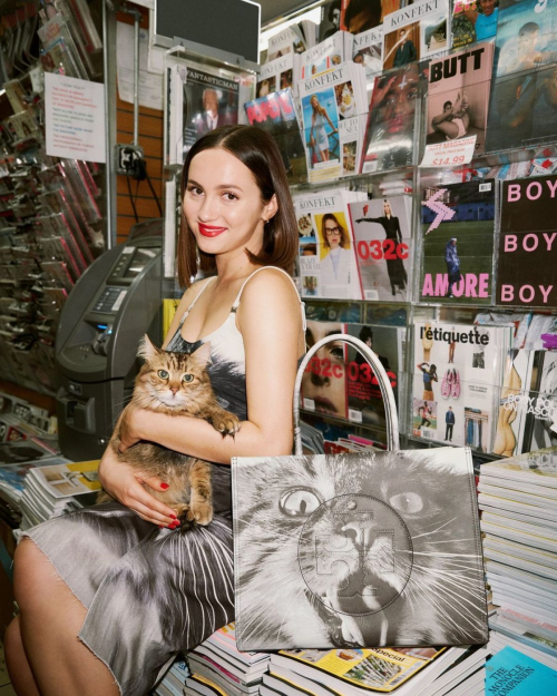 Maude Apatow for Tory Burch Animal House Capsule Photoshoot 2