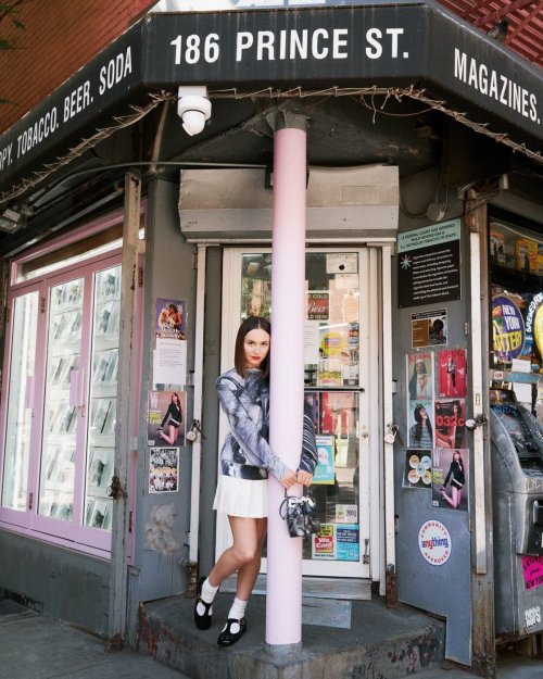 Maude Apatow for Tory Burch Animal House Capsule Photoshoot 4