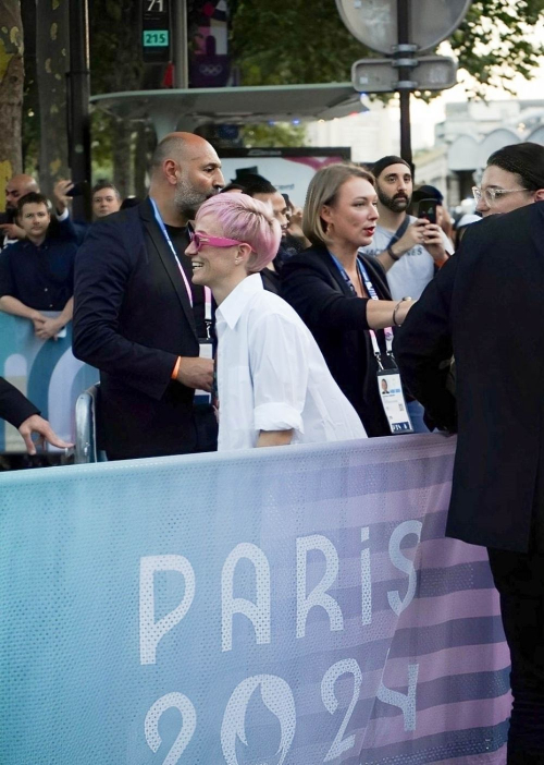 Megan Rapinoe and Sue Bird Arrives for 2024 Paris Olympics 4