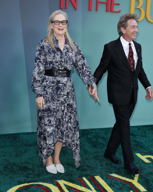 Meryl Streep Only Murders In The Building Season 4 Premiere Los Angeles